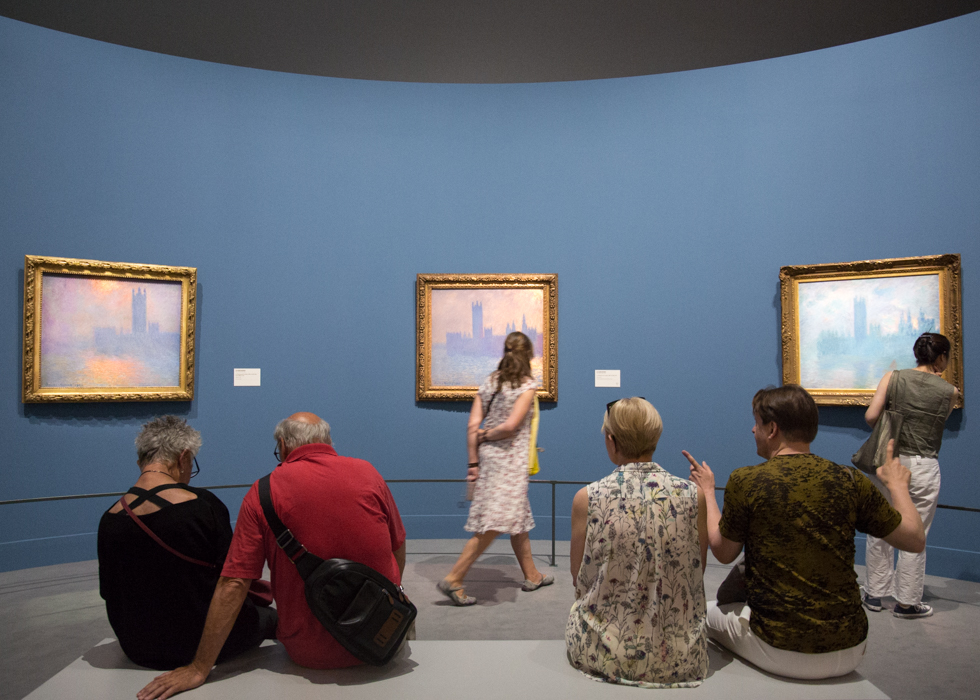 小皇宫印象派艺术家在伦敦画展